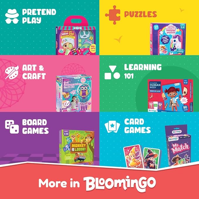 Bloomingo Search and Find Puzzle Kit | Wonderful World