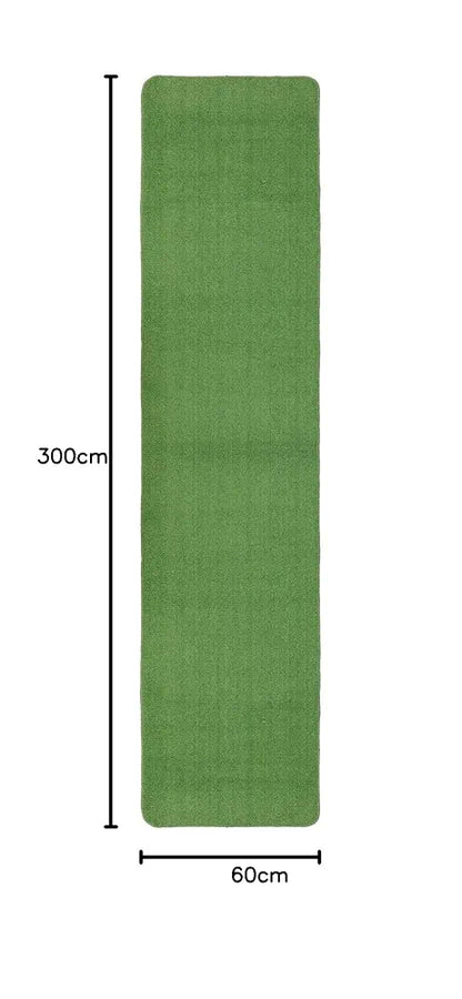 Saral Home Solid Soft PP Yarn Durable & Washable Multipurpose Runner with Anti Skid Backing