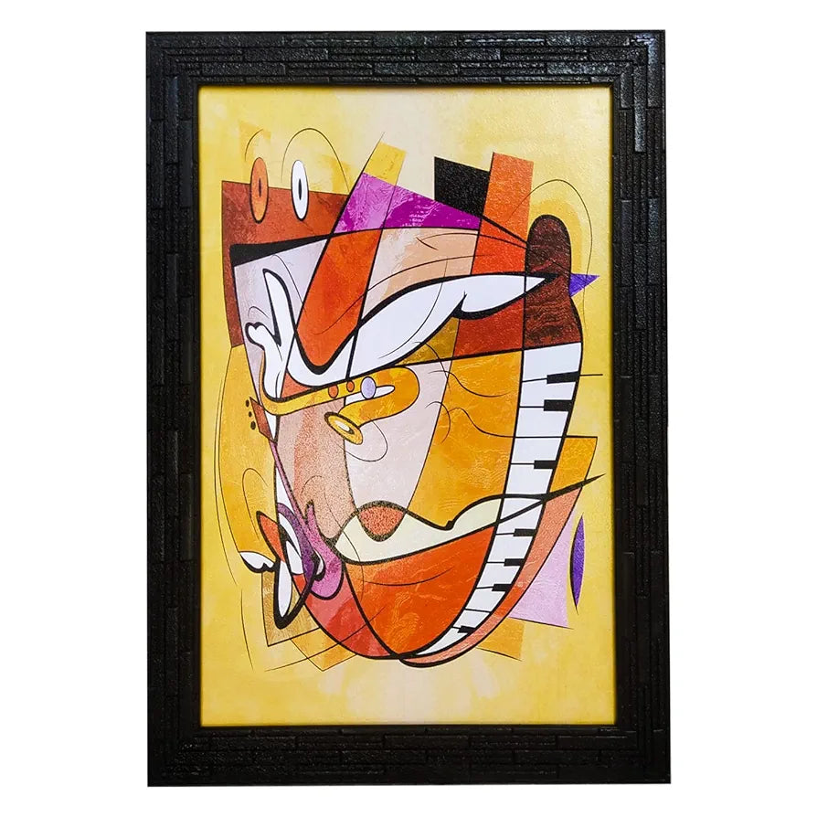 Lifehaxtore Abstract Modern Art Framed Painting Zen Modern Art - Model 4