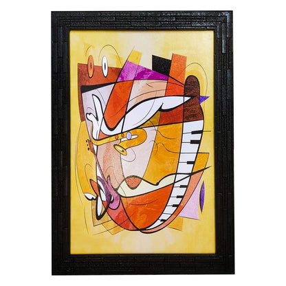 Lifehaxtore Abstract Modern Art Framed Painting Zen Modern Art - Model 4