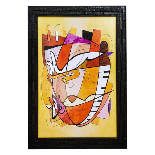 Lifehaxtore Abstract Modern Art Framed Painting Zen Modern Art - Model 4