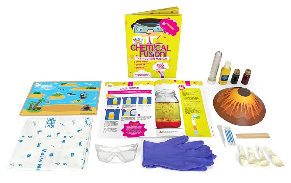 Genius Box - Play Some Learning Educational Toy for 5+ Year Age: Science Lab DIY, Activity Kit, Learning Kit, Educational Kit, STEM Toy