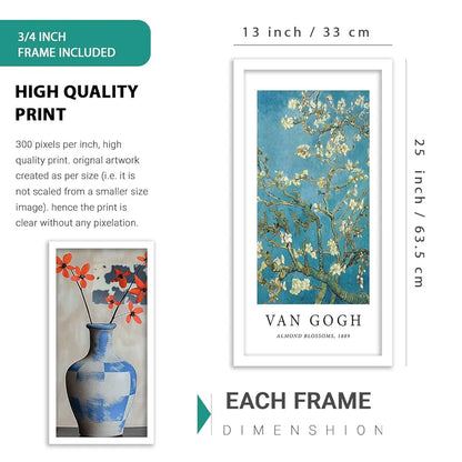 Kotart Decorative Modern Big Size Wall Art Home Dacor Abstract Painting poster With Frame Set of 4 Art1