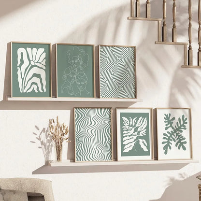 Kotart Boho Inspired Wall Art Prints Modern Art Digital Painting D