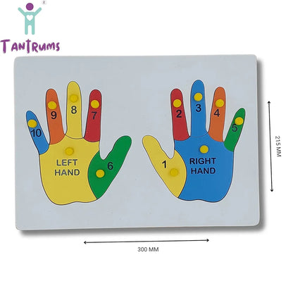 Tantrums Preschool Wooden Educational Puzzle for Kids Learning Helpful in Developing Hand Eye Concentration and Motor Skills with Self-Correcting Match 