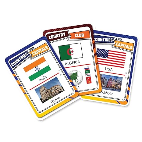 Funskool Games Travel Country Family Games Strategy Board Game Toys for Kids