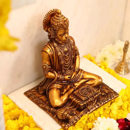 Artarium Meditating Lord Hanuman Idol