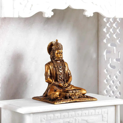 Artarium Meditating Lord Hanuman Idol