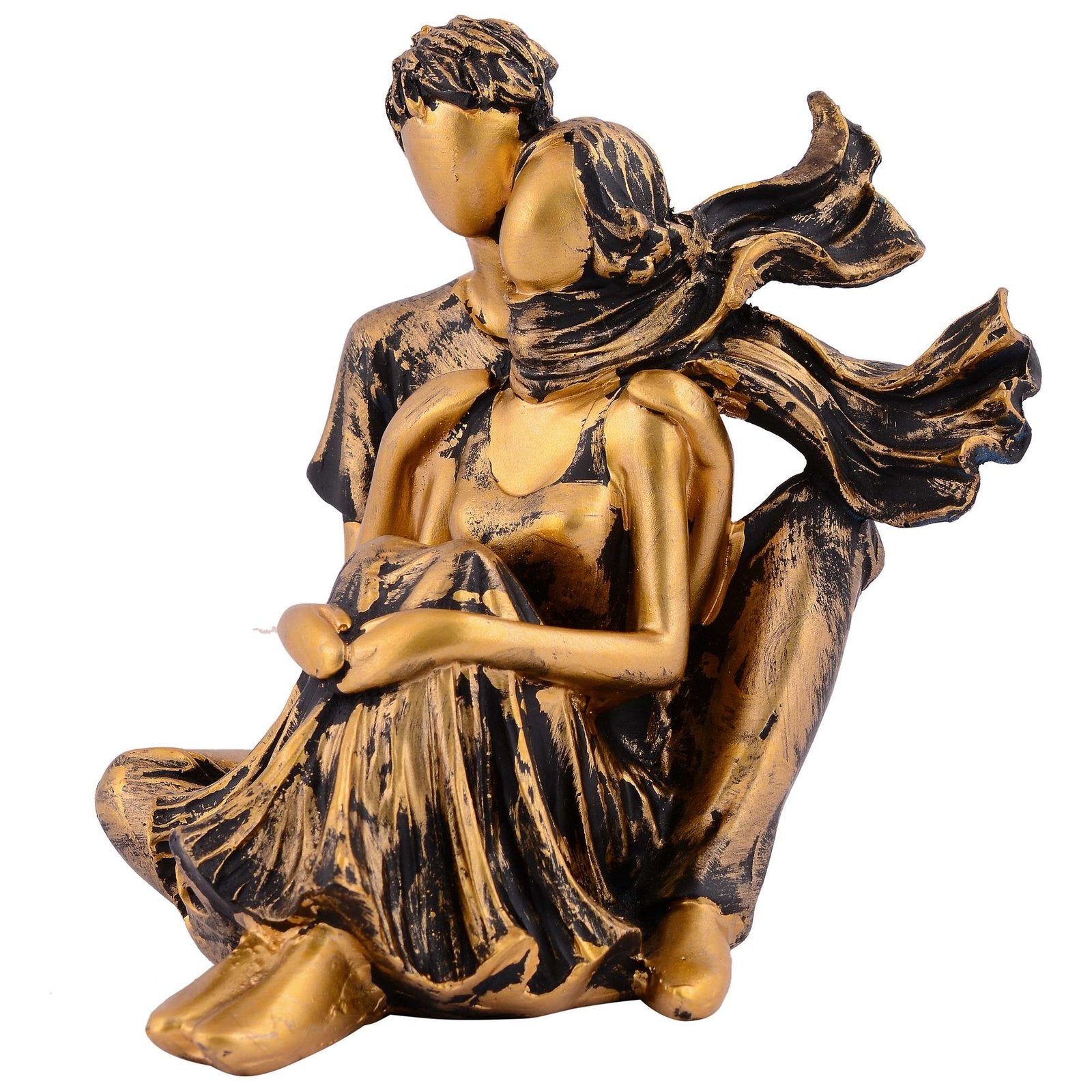 GREAT Valentine’s Day Gift For Girl & Boys symbolizes true love, Romantic Gift Showpieces black Golden