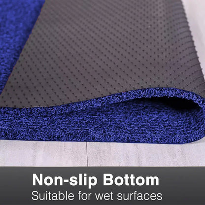 Ishro Home Cushion Noodle Mat Colour Blue For Home Kitchen & Floor Mat For Bedroom