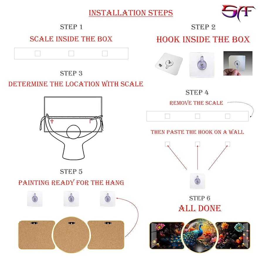 Livin'luxe Paintings Radha Krishna Religious Modern Art Premium Sparkle Lamination Finished Surface Golden Slim Frame RP-40
