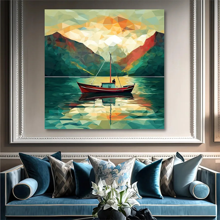 Livin'luxe Paintings Modern Art Canvas Home Decor Wall Paintings With Frame Painting CR-281