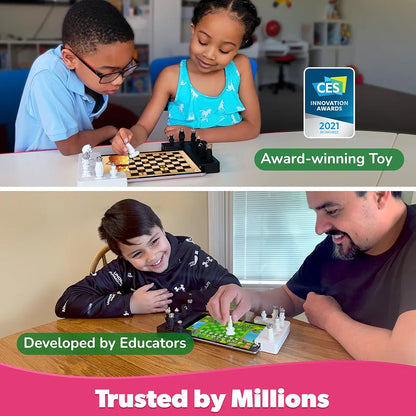 PlayShifu Tacto Chess - AR STEM Chess Board for Kids  - Play Chess with 2-Player or with AI, Develop Strategic Thinking and Problem-Solving Skills - Ideal Birthday Gifts for Boys and Girls