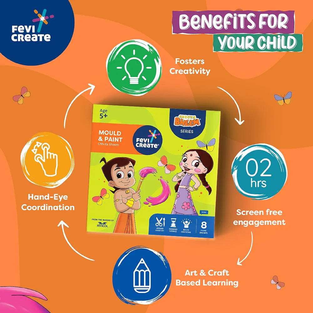 Fevicreate Chhota Bheem Mould & Paint Kit
