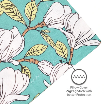 Divine Casa - 144 TC Super Soft 100% Cotton Bedsheet for Double Bed  144 Thread Count Colour Meadow Green|