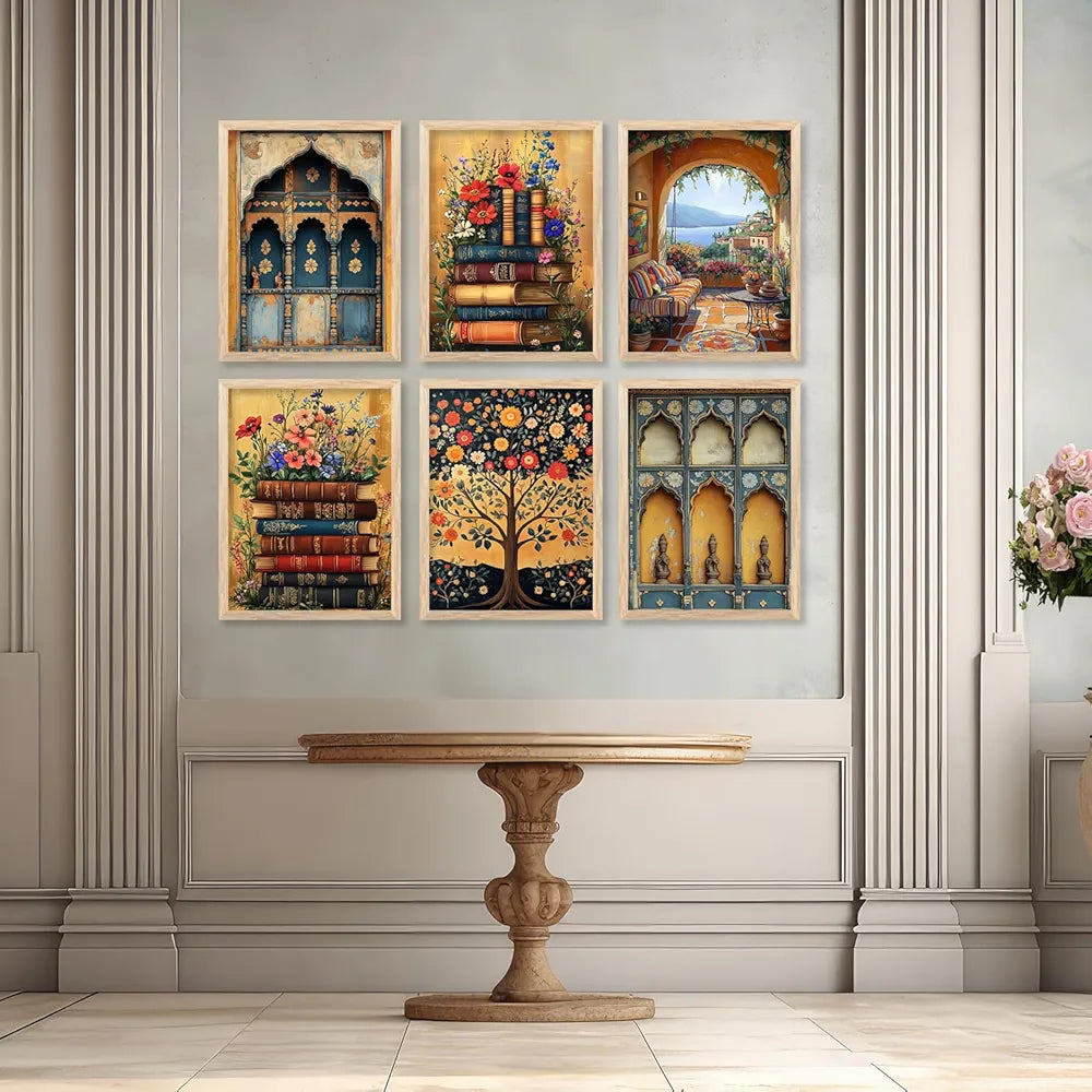 Kotart Traditional Indian Wall Art Paintings for Living Room Art 2