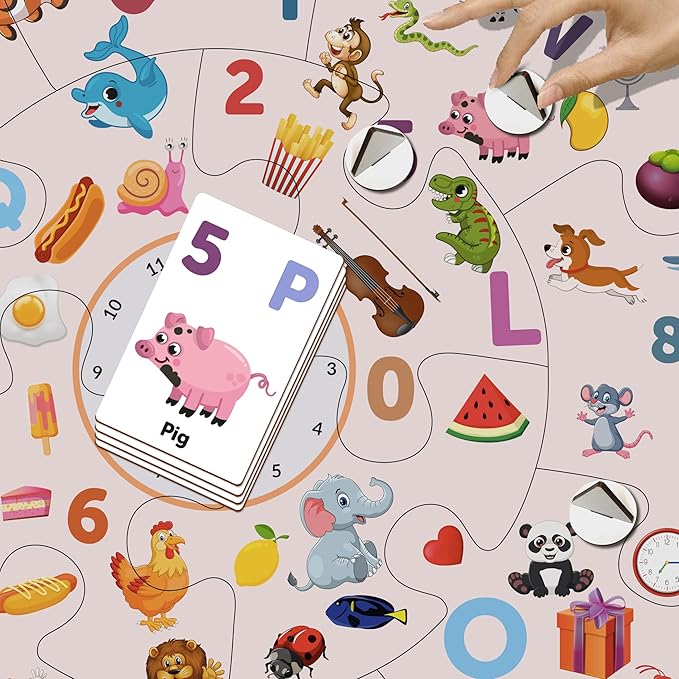 Mini Leaves Children's Fun Board Game Detective Party Find Picture Game Family Interactive Game Early Education Puzzle Toys