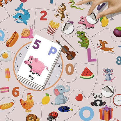 Mini Leaves Children's Fun Board Game Detective Party Find Picture Game Family Interactive Game Early Education Puzzle Toys