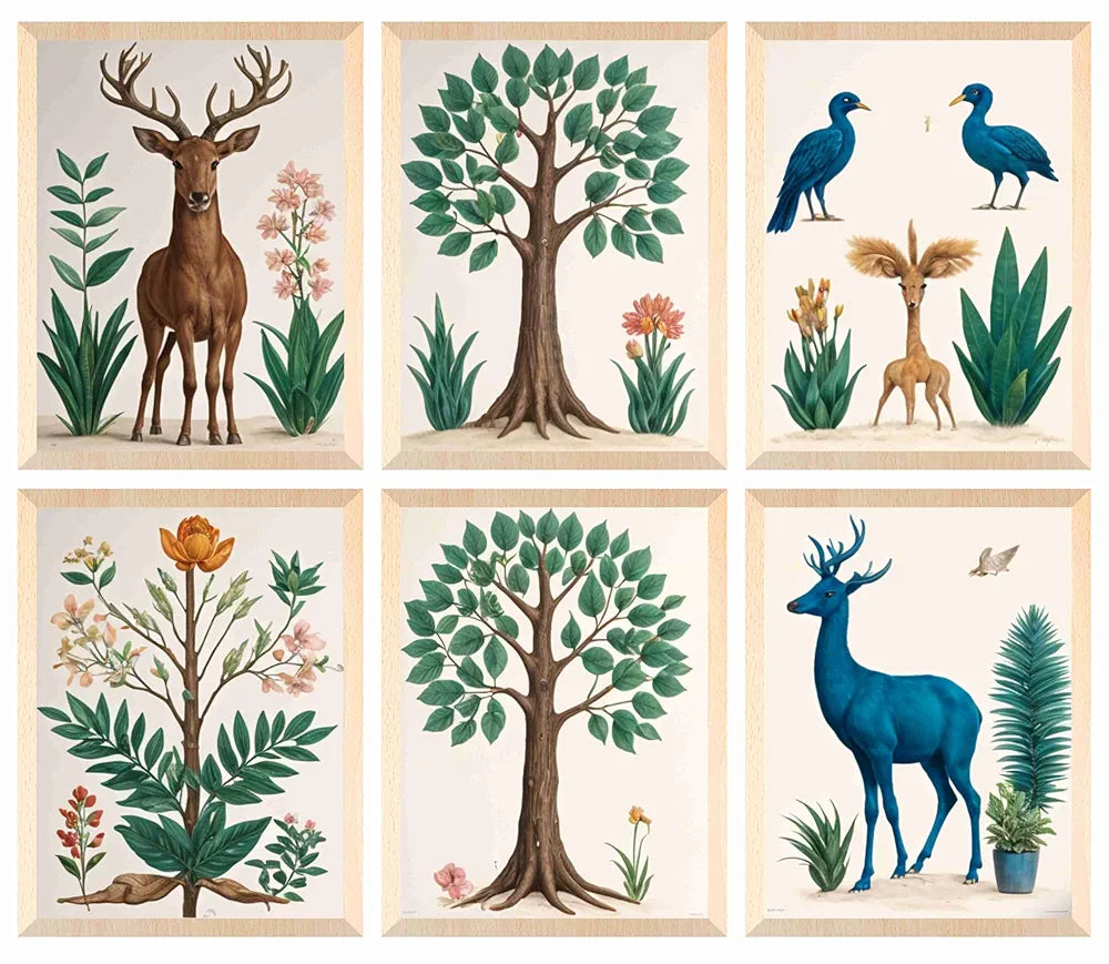 Livin'luxe Paintings Animals Home Decor Wall Paintings With Frame Painting B - 449K6