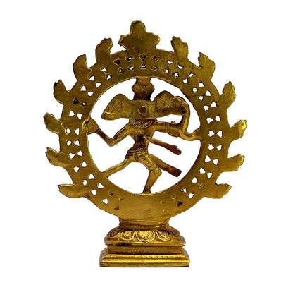 StonKraft 6" Brass Natraj Statue Idol Sculpture Shiva Nataraj The of Dance Natrajan