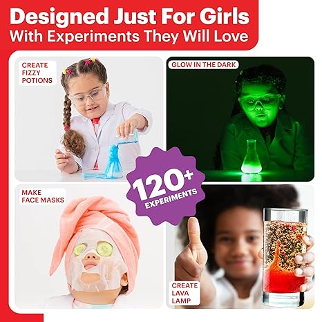 Einstein Box Ultimate Girls Science Kit for Girls Birthday Gift Stem Learning Toys
