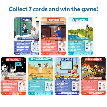 Skillmatics Card Game Guess in 10 Inspiring Professions Perfect for Boys Girls Kids