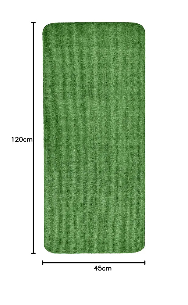 Saral Home Rectangular Solid Soft PP Yarn Durable & Washable Multipurpose Runner