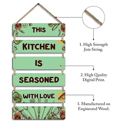 Sehaz Artworks Wall Decor for Living Room Home Decor Items Kitchen Decor Items  -6-0042