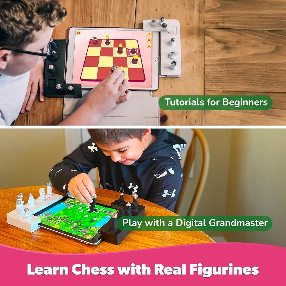 PlayShifu Tacto Chess - AR STEM Chess Board for Kids  - Play Chess with 2-Player or with AI, Develop Strategic Thinking and Problem-Solving Skills - Ideal Birthday Gifts for Boys and Girls