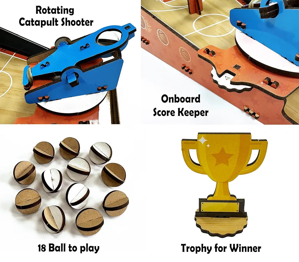 Funvention Basketball Mania DIY STEM Learning Toy for Kids