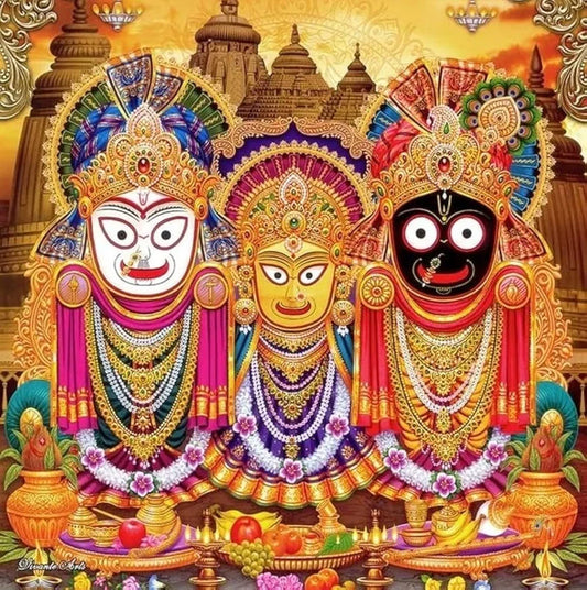 TULIP N TURTLE Jagannath Swamy Diy Acrylic Paint By Number Kit For Adults Kids Beginner Number Painting Kit Diy Canvas Painting By Number. Wall Decoration Diy Painting Kit For Adults, Multicolor