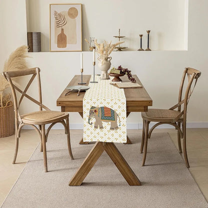 Ishro Home Premium Table Runner Colour Gaja