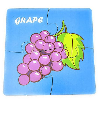 FunBlast Fruits Jigsaw Puzzles for Kids Wooden Paperless Jigsaw Puzzles for Kids