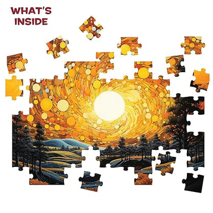 Funskool Bright Sunset Jigsaw Educational 300 Pieces Puzzle Toy