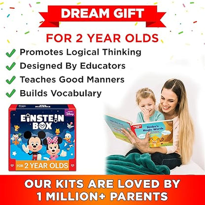 Einstein Box for Boys Girls Board Books and Fun Games Learning and Educational Toys
