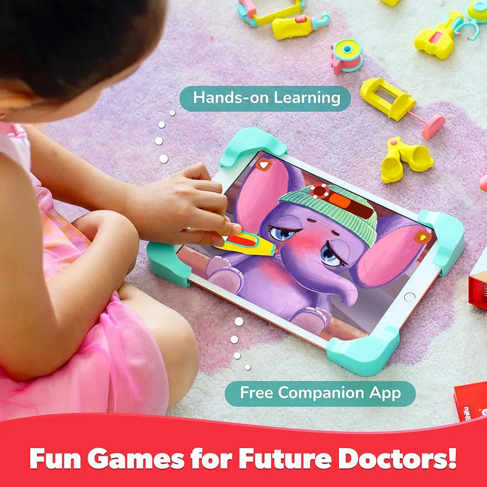 PlayShifu Tacto Doctor AR-Powered STEM Pretend Play Toys for Kids -STEM Kit with 3 Interactive Games and 100+ Fun Learning Levels 