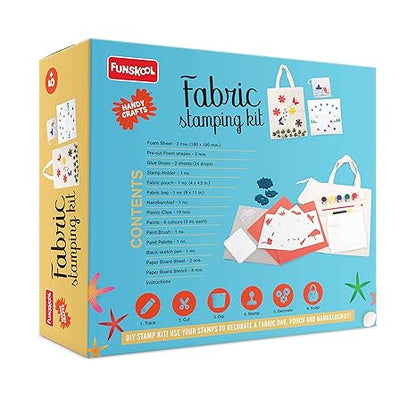 Funskool Handycrafts Diy Stamping Kit Block Printing Kit