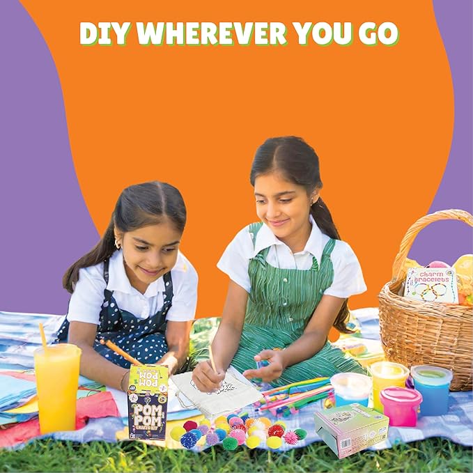 Kalakaram Mini Unicorn Sequin Pouch Making Kit | Diy Painting Kit | Creative Activity Kits