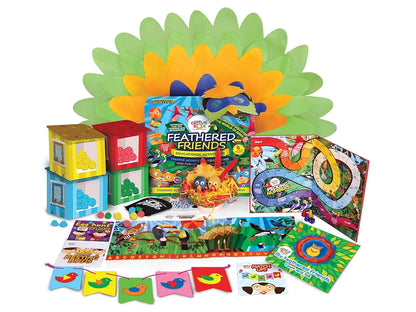 Genius Box Educational Toy for 3 Years and Up: Feathered Friends DIY, Activity Kit, Learning Kit, Educational Kit, STEM Toy