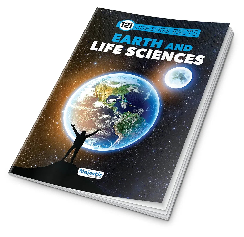 121 Earth and Life Sciences Facts Book for Kids Ages 8+ | Educational Paperback with Colourful Images & Bold Text | 121 Curious Facts for All Ages by Majestic Book Club