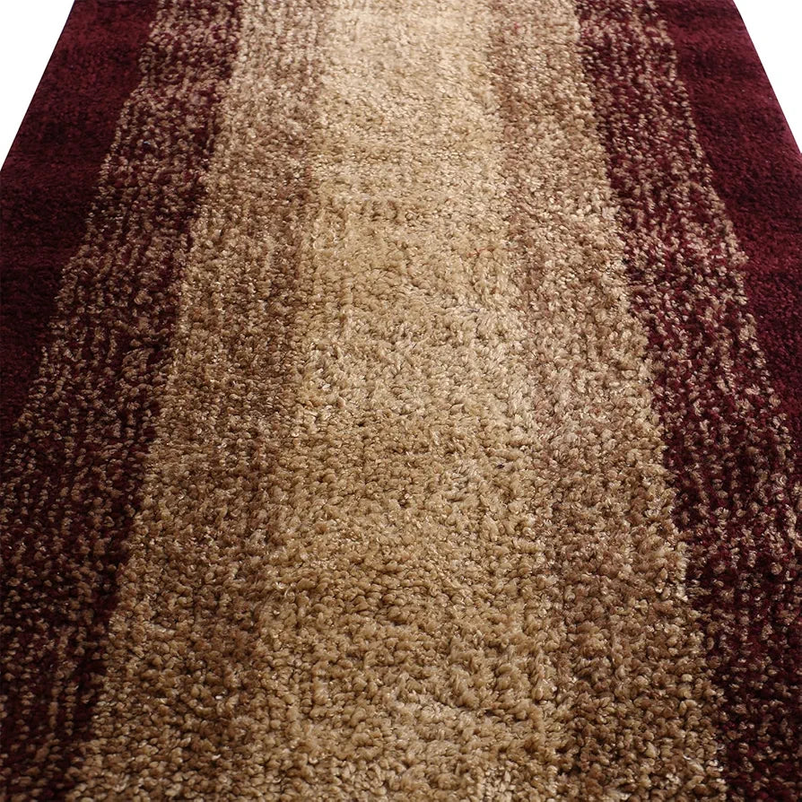 Kuber Industries Shaggy Carpet Polyester Bedside Runner Soft Rug for Hall Offices Kitchens Bedroom