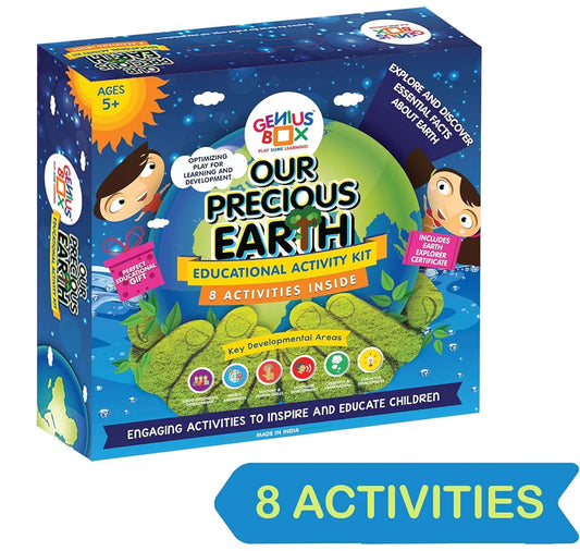 Genius Box - Play some Learning Educational Toy For 5 Years And Up: Our Precious Earth Diy, Activity Kit, Experiment, Learning Kit, Educational Kit, Stem Toy