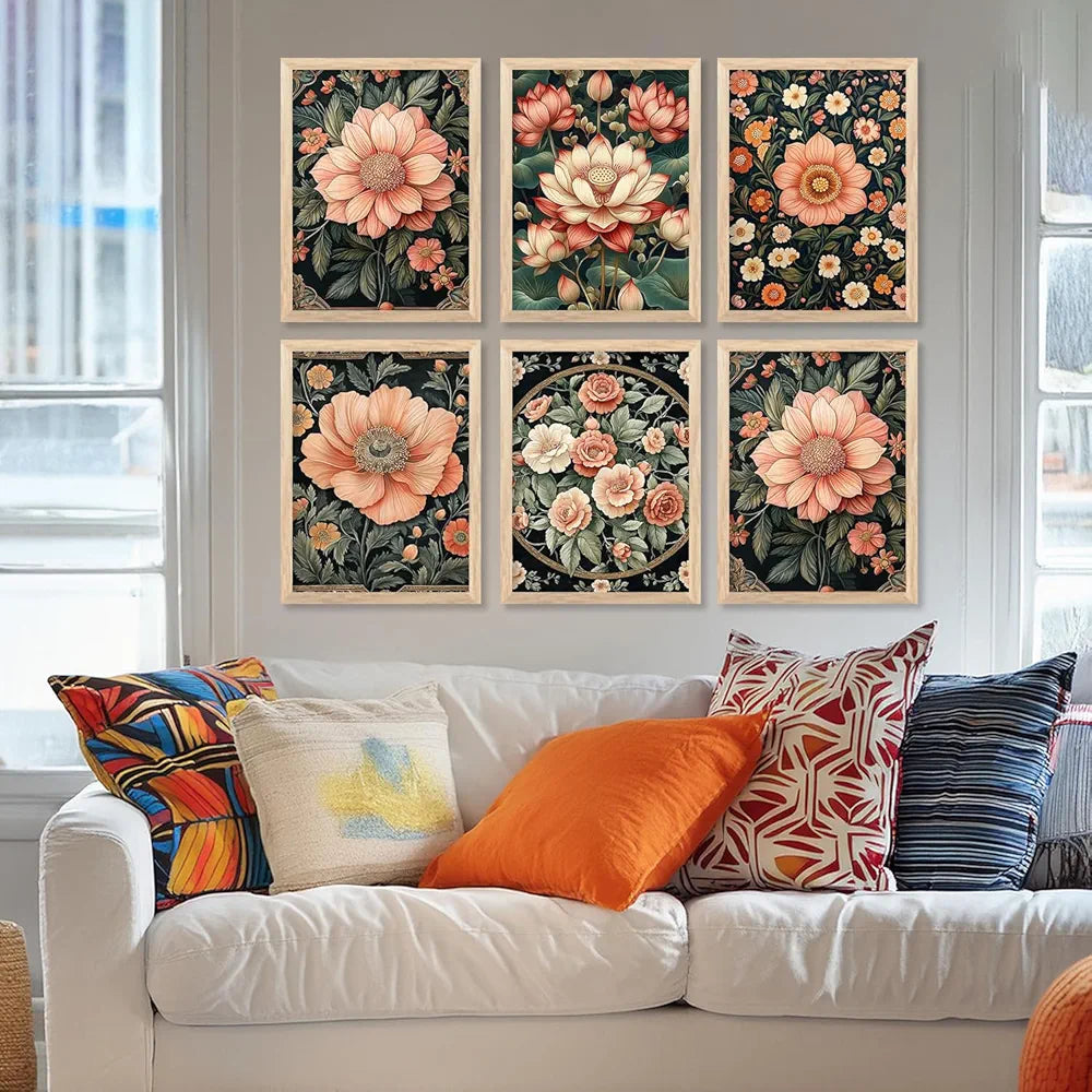 Kotart Wall Art Painting for Wall Decoration Floral Traditional Wall Decoration Art 5