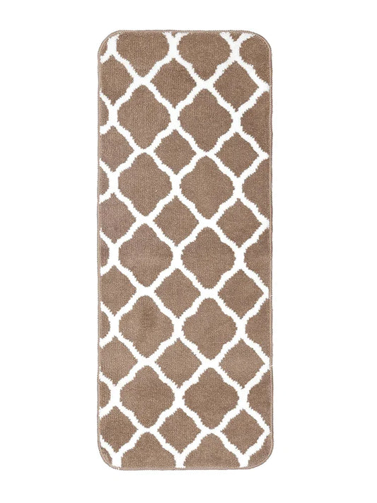 Saral Home Tangier Soft Microfiber Durable & Washable Multipurpose Bedside Runner