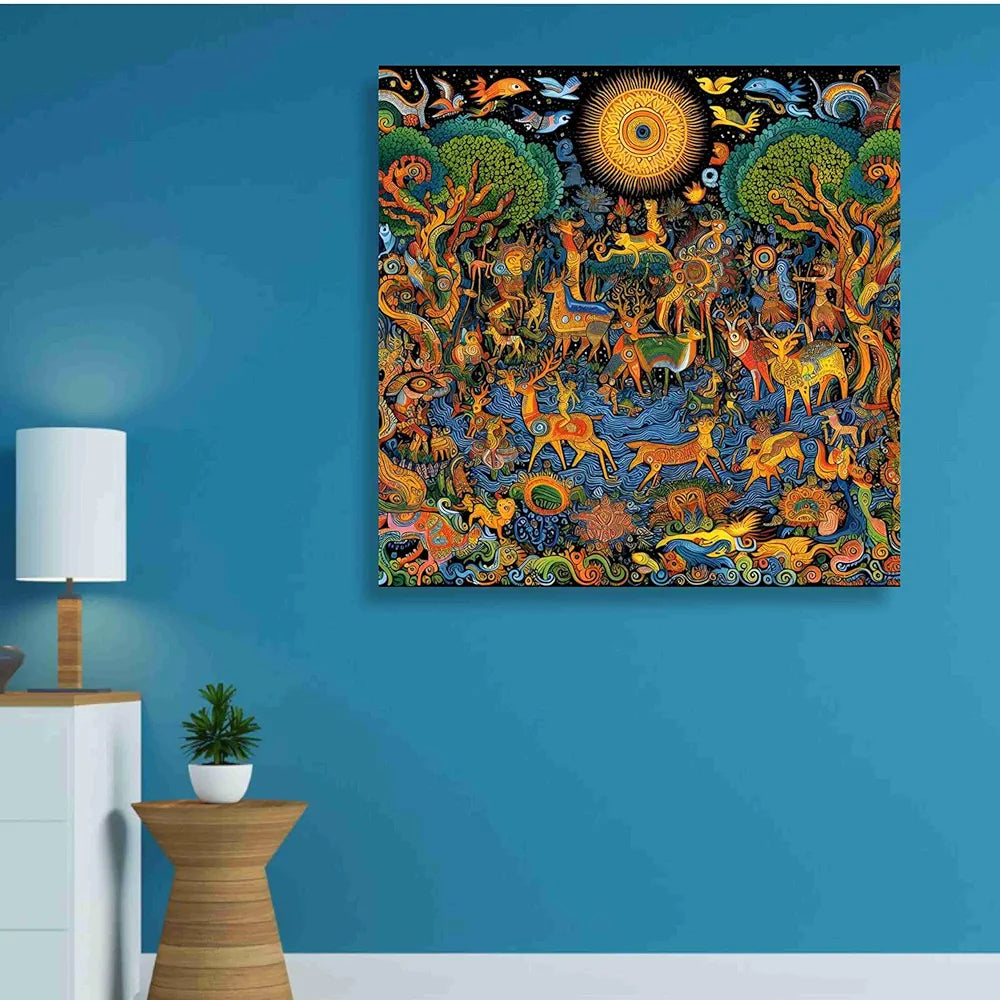 Livin'luxe Paintings Modern Art Canvas Home Decor Wall Paintings With Frame Painting