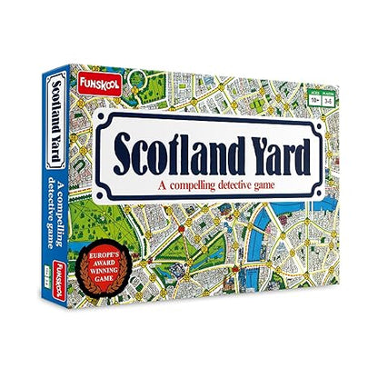 Funskool Games Scotland Yard A Compelling Detective And Strategy Animal Board Game for Kids