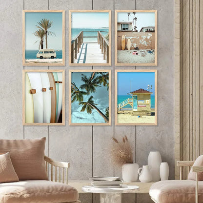 Kotart Travel Theme Digital Painting Travel Inspired Wall Art Prints F