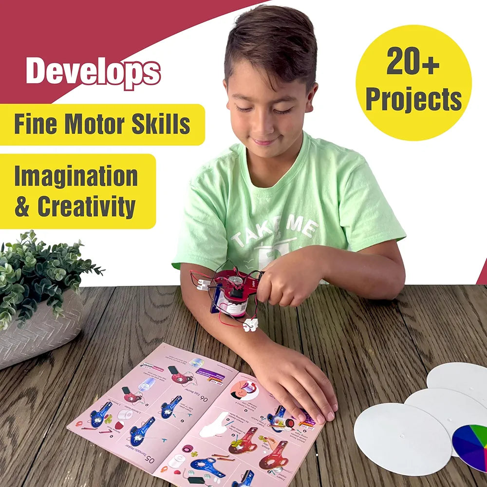 Butterfly EduFields ElectroPlay 100+ Science Projects Kit for Kids Ages 8 10 12 Years Boys Girls | 100+ DIY Science Experiment for Kids | Educational Engineering Toys Best Birthday Gift idea