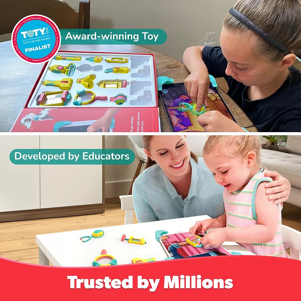 PlayShifu Tacto Doctor AR-Powered STEM Pretend Play Toys for Kids -STEM Kit with 3 Interactive Games and 100+ Fun Learning Levels 