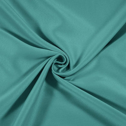 Cloth Fusion Blackout Window Curtains 5 Feet Long Set of 2 Sea Green Colour